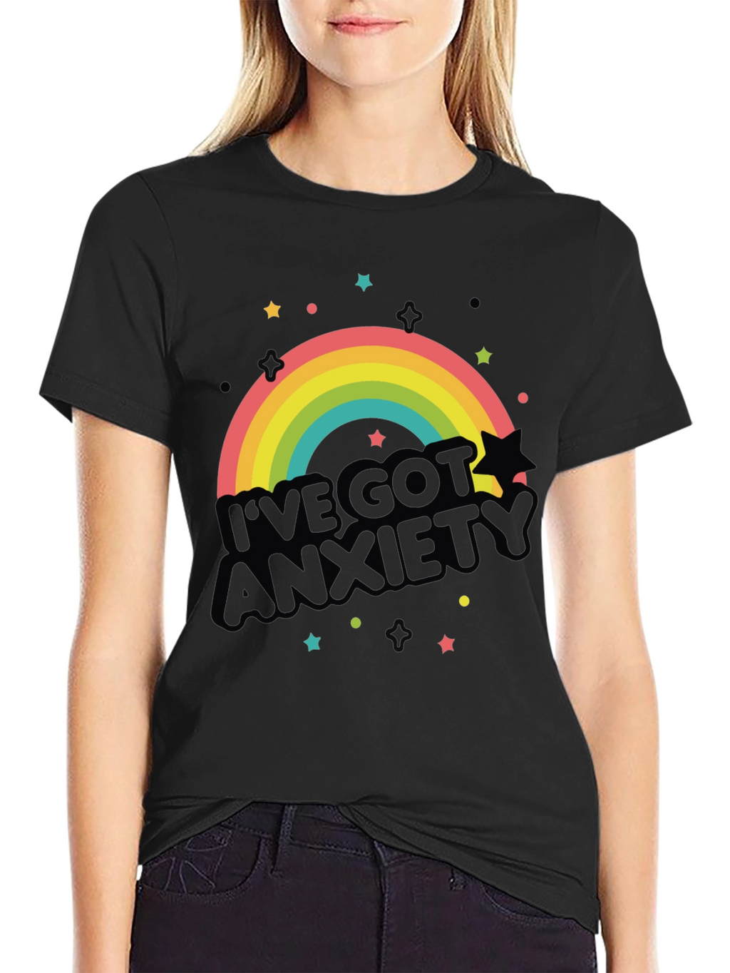 Ive Got Anxiety Rainbow T-Shirt
