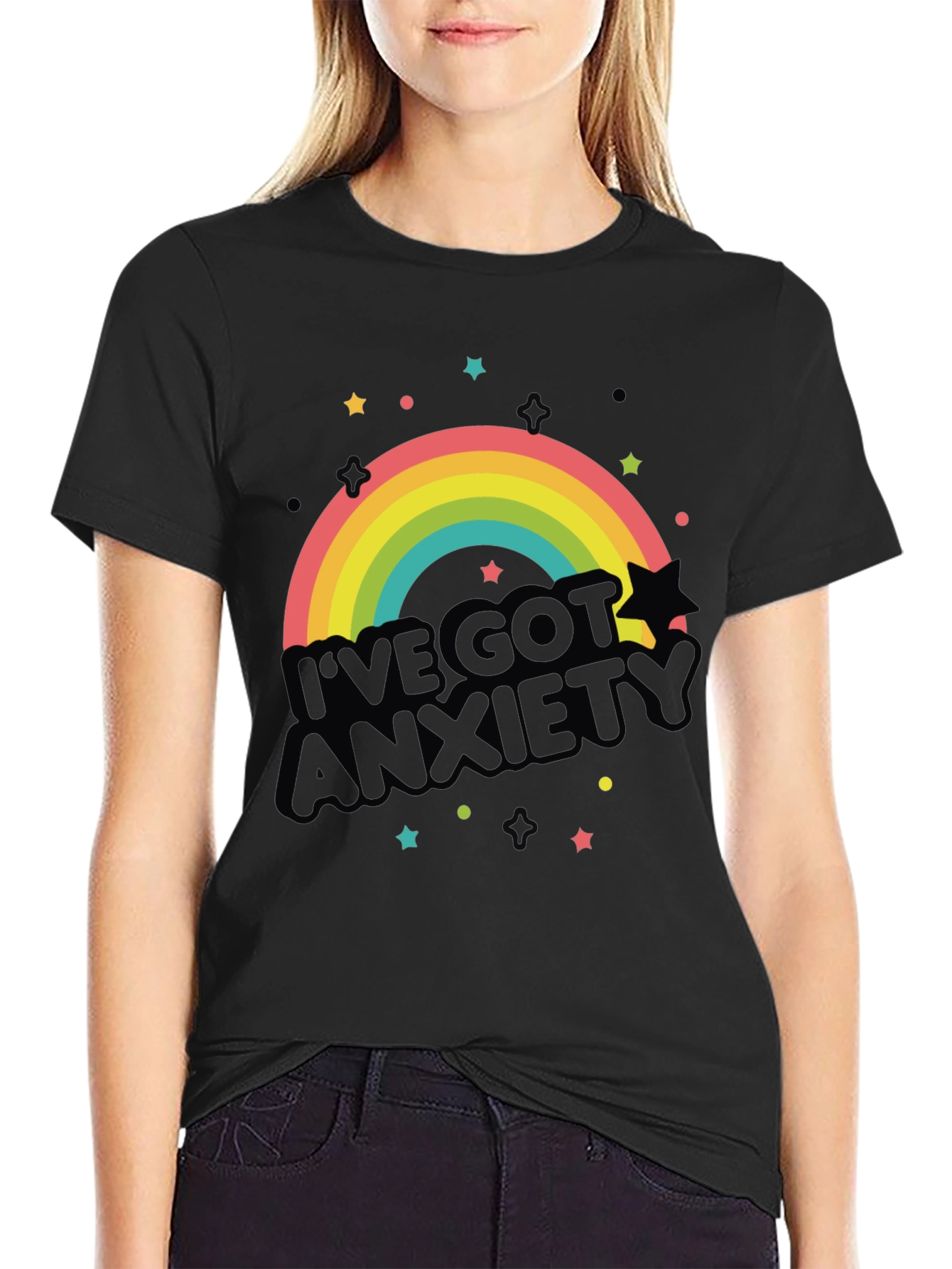 Ive Got Anxiety Rainbow T-Shirt