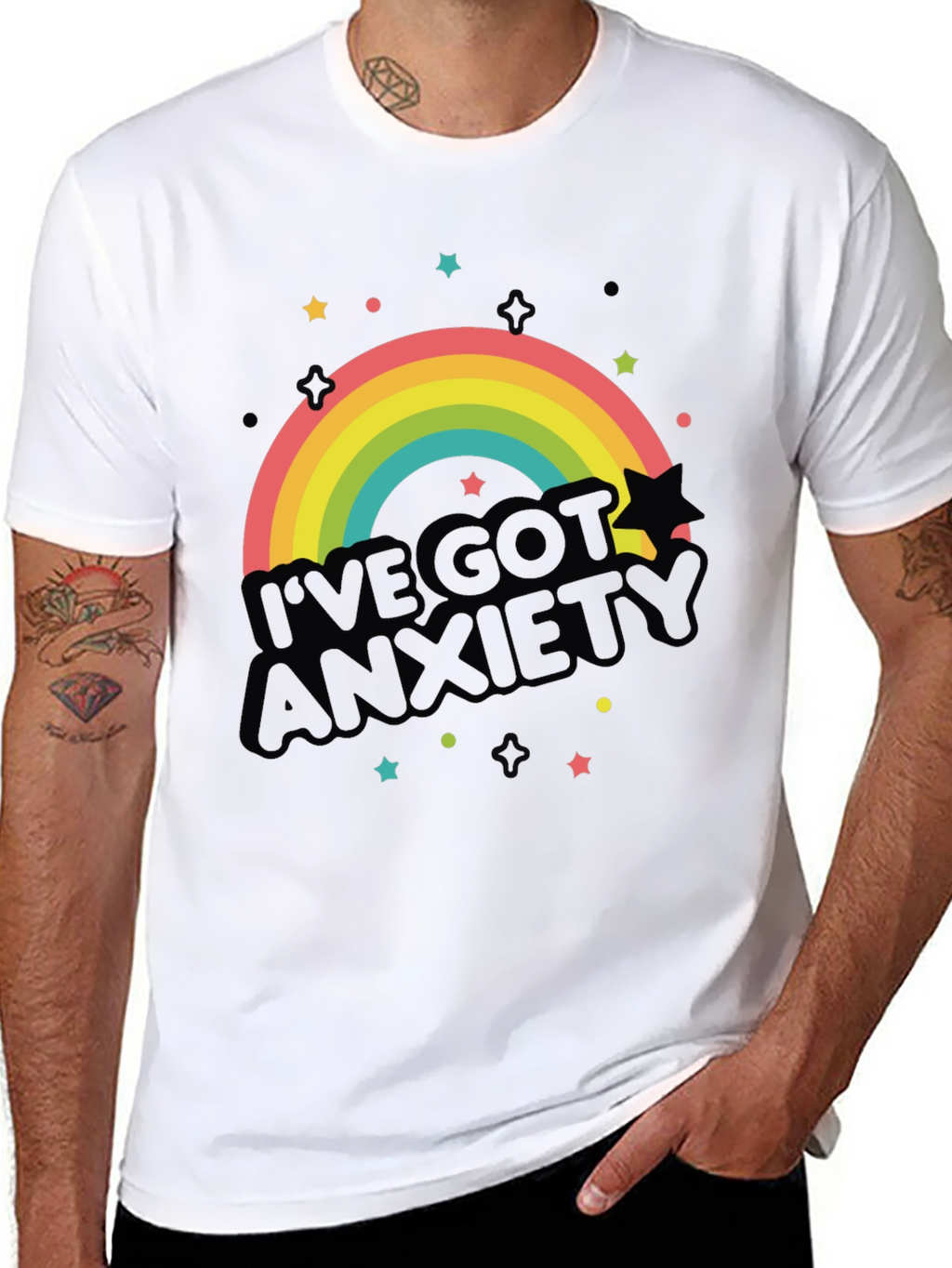 Ive Got Anxiety Rainbow T-Shirt