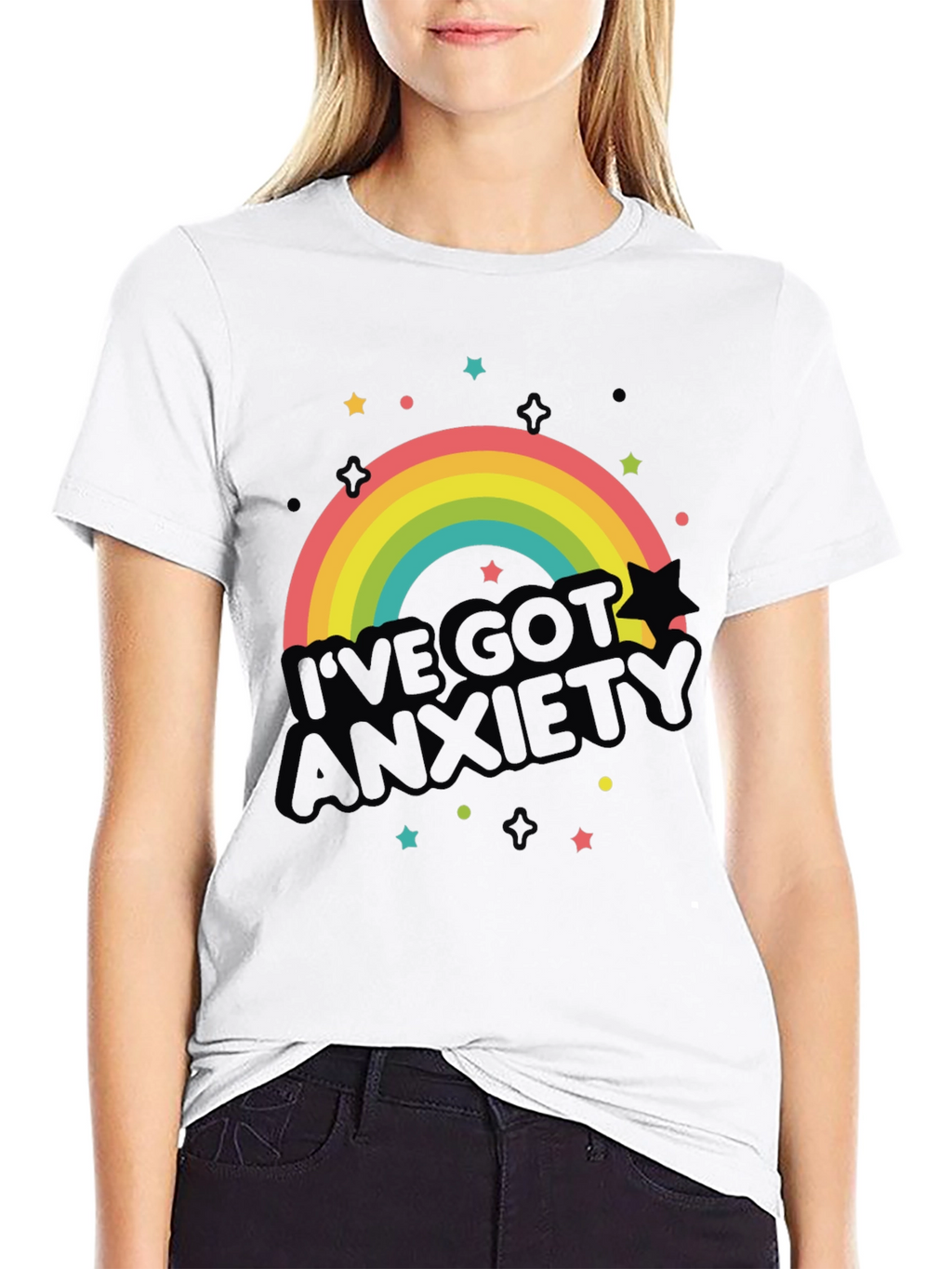 Ive Got Anxiety Rainbow T-Shirt
