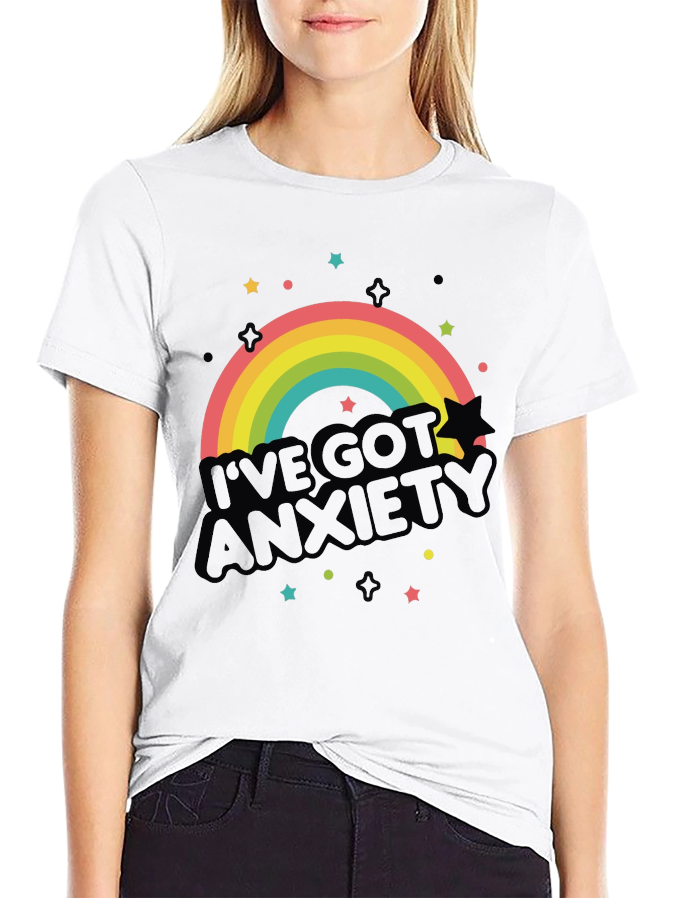 Ive Got Anxiety Rainbow T-Shirt