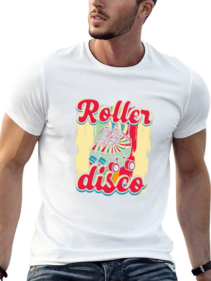 Retro Roller Disco Graphic T-Shirt
