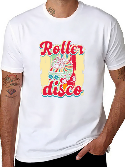Retro Roller Disco Graphic T-Shirt