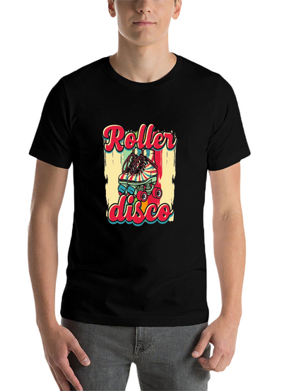 Retro Roller Disco Graphic T-Shirt