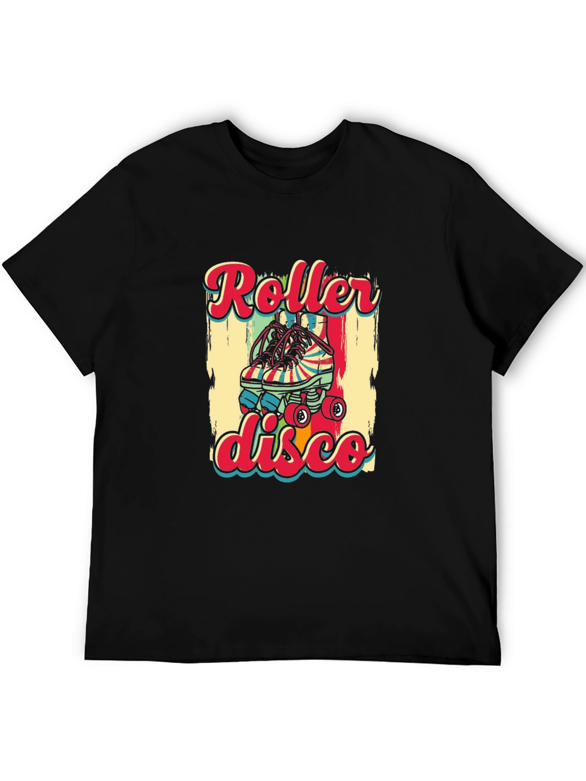 Retro Roller Disco Graphic T-Shirt