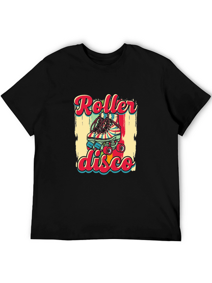 Retro Roller Disco Graphic T-Shirt