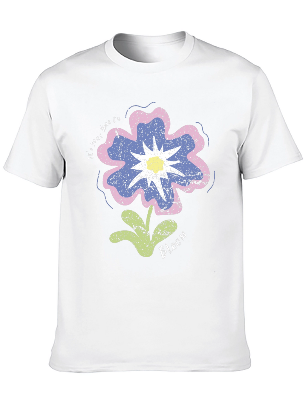 Floral Bloom Graphic T-Shirt - Unisex Casual Tee