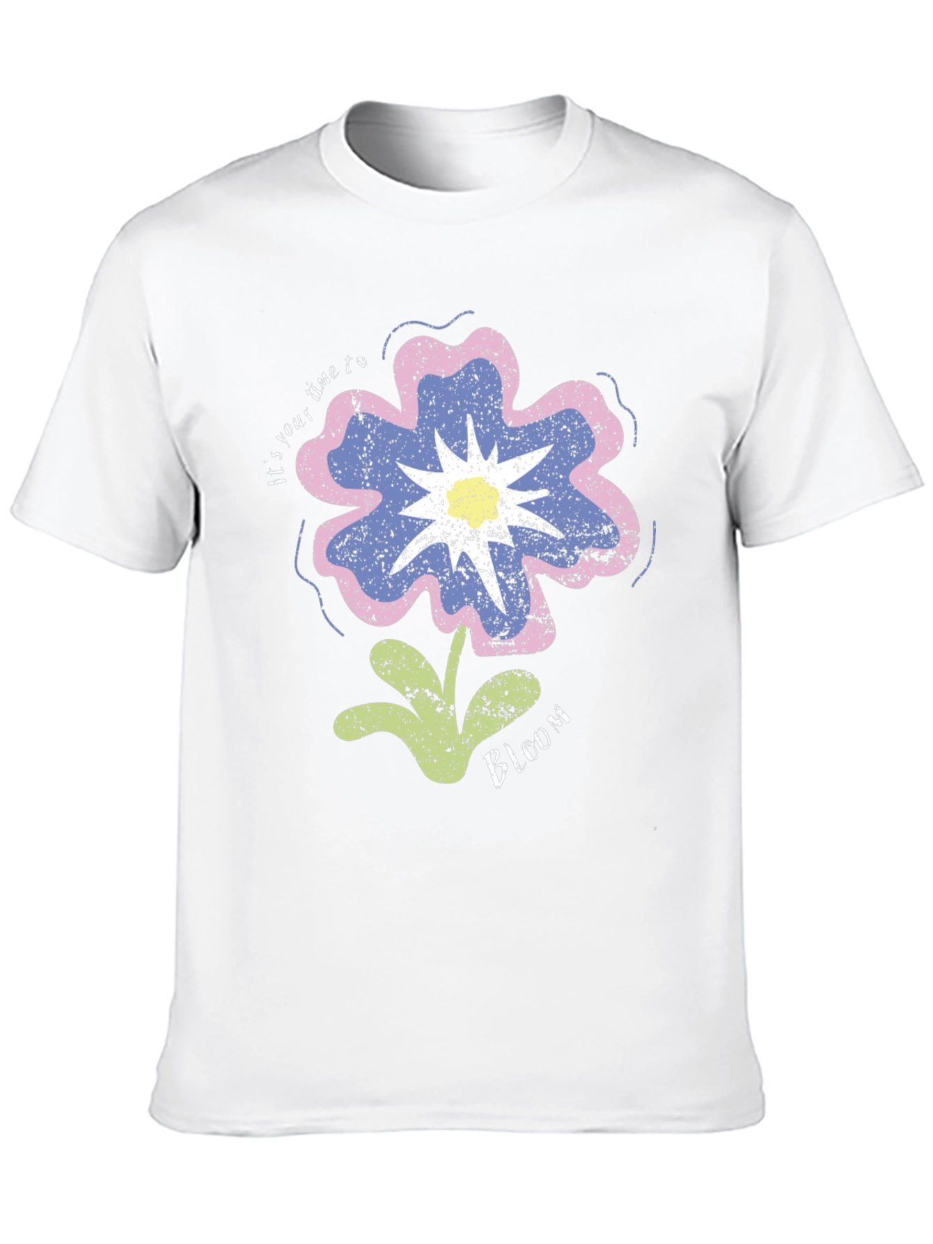 Floral Bloom Graphic T-Shirt - Unisex Casual Tee