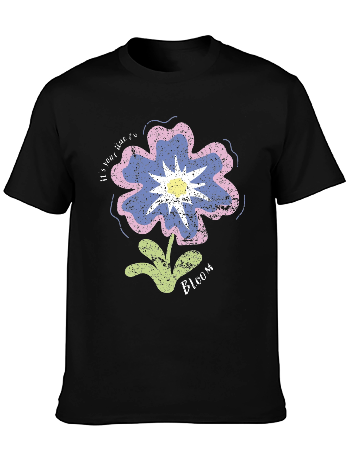 Floral Bloom Graphic T-Shirt - Unisex Casual Tee
