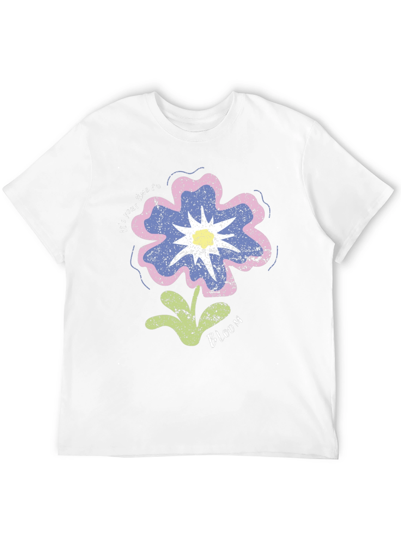 Floral Bloom Graphic T-Shirt - Unisex Casual Tee