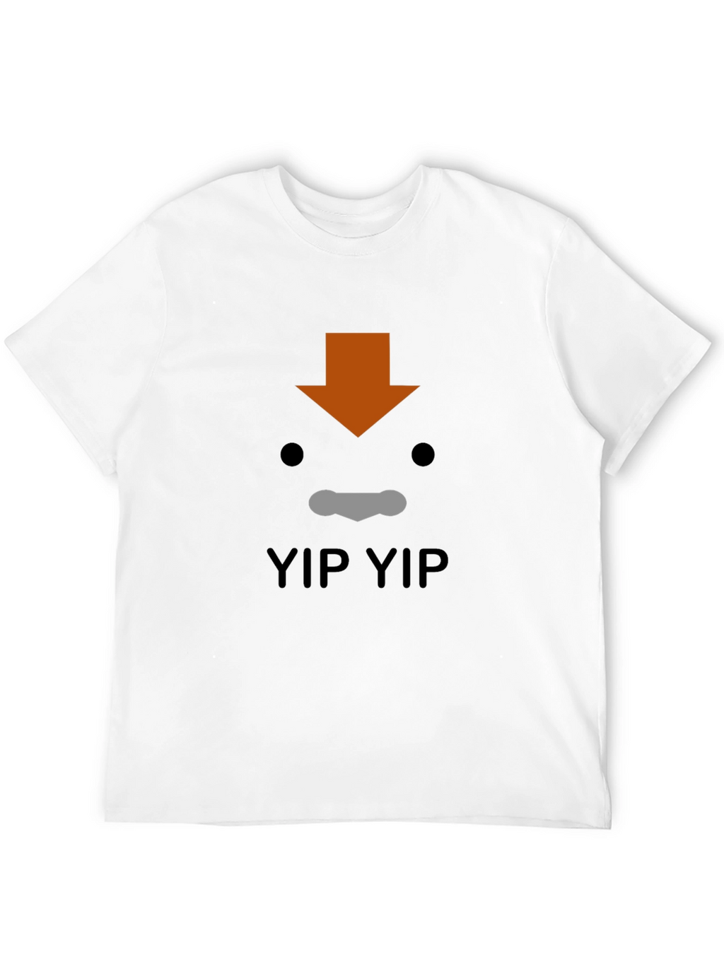Aang Yip Yip T-Shirt - Avatar Inspired Black Tee