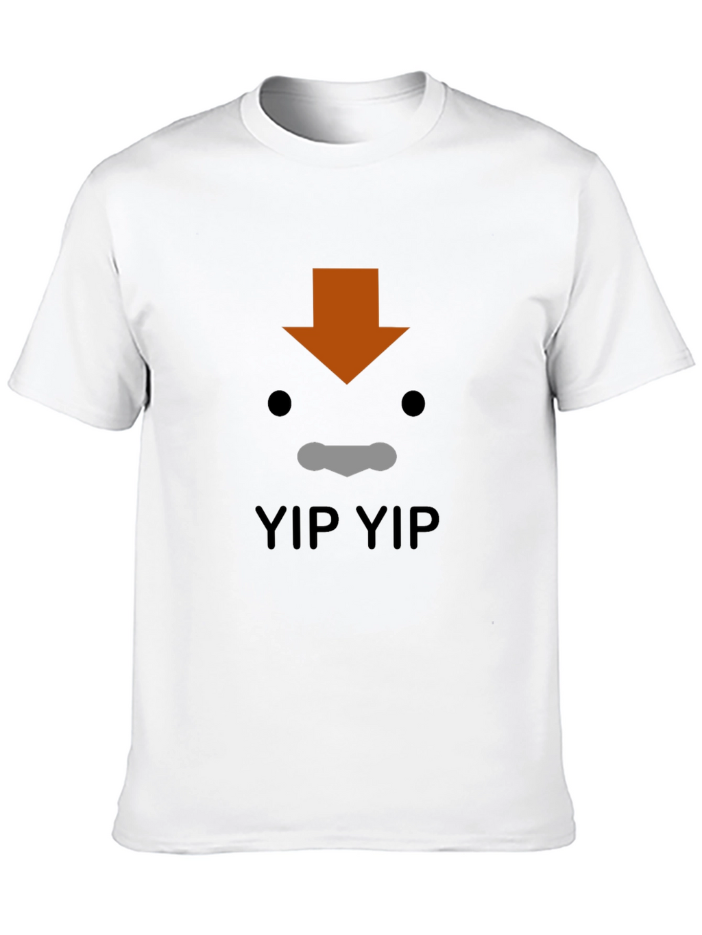 Aang Yip Yip T-Shirt - Avatar Inspired Black Tee