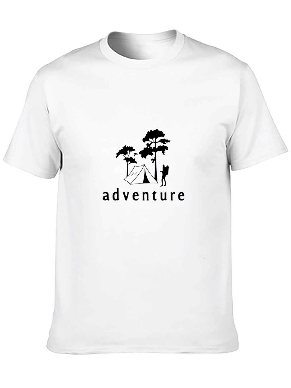 Adventure Awaits Black T-Shirt