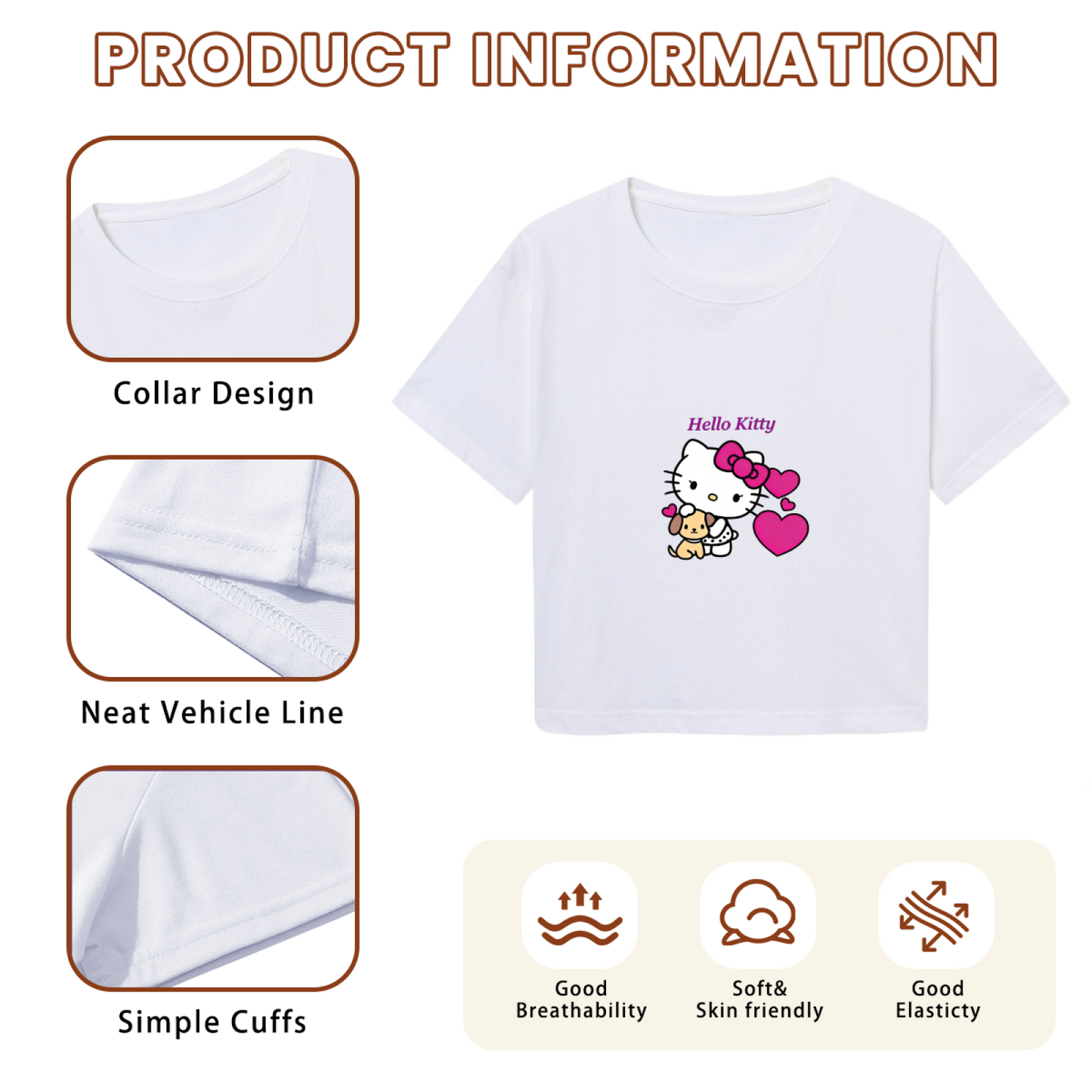 Fun Peek?A?Boo Minnie Mouse Leopard Bow Crop Top