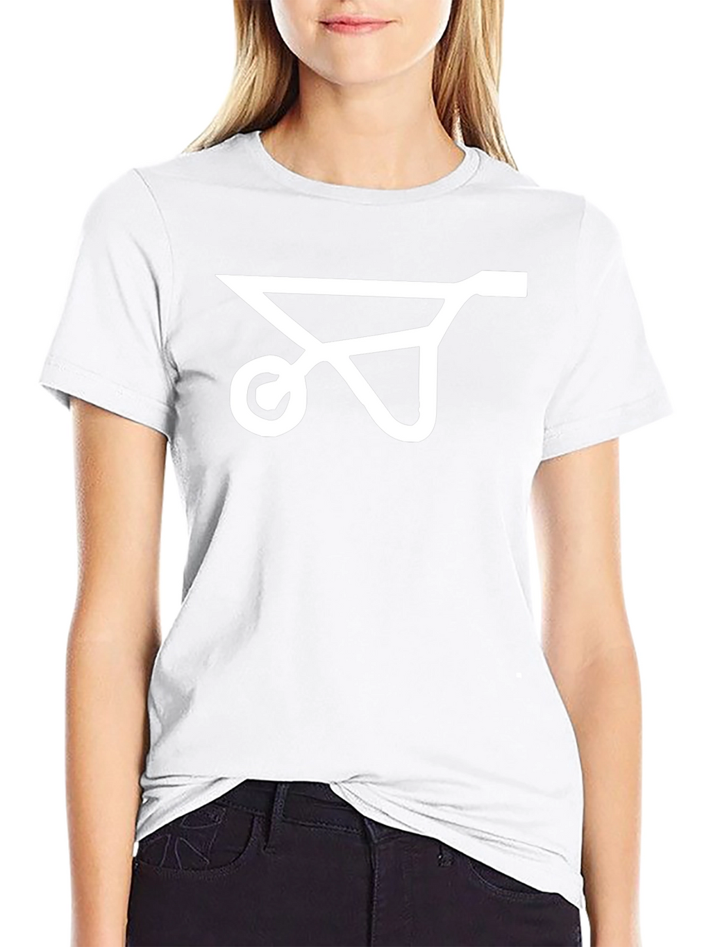 Wheelbarrow Graphic Tee - Black Cotton Comfort