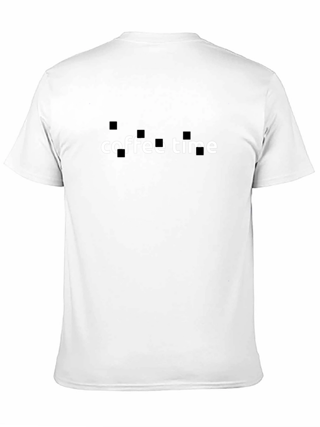 Coffee Time Black Graphic Tee - Casual Comfort