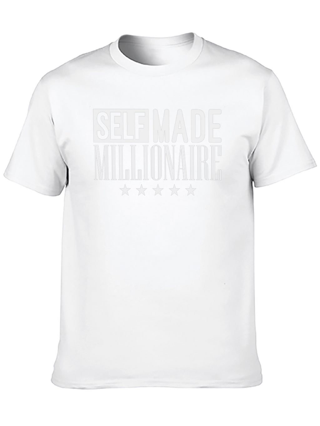 Self Made Millionaire Graphic Tee - Black T-Shirt