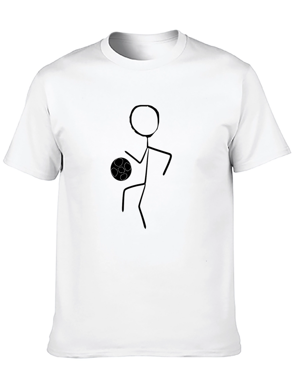 Stick Figure Soccer T-Shirt