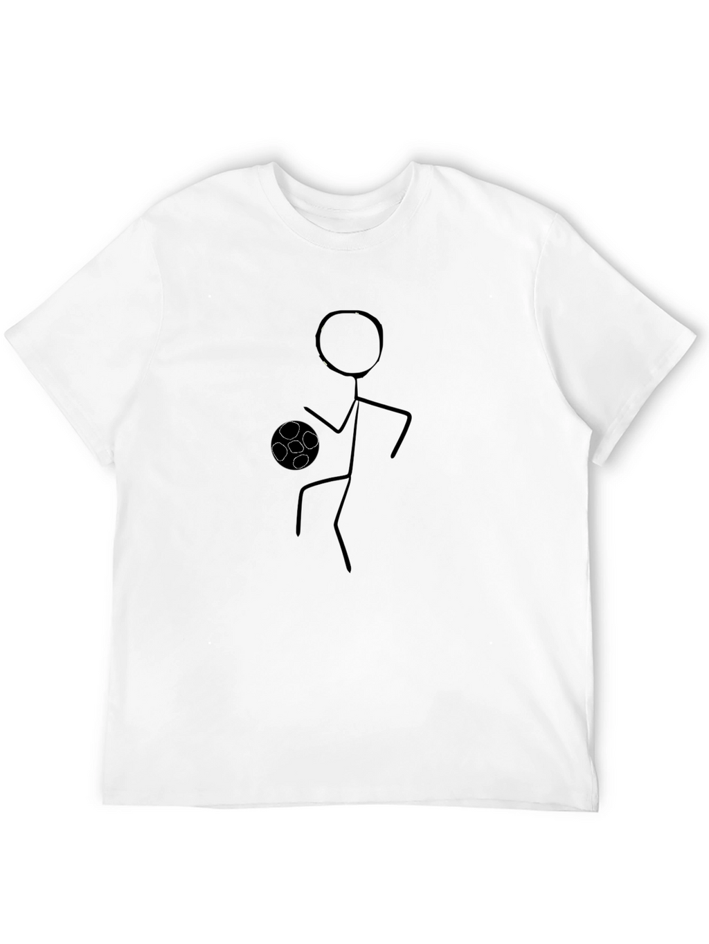 Stick Figure Soccer T-Shirt