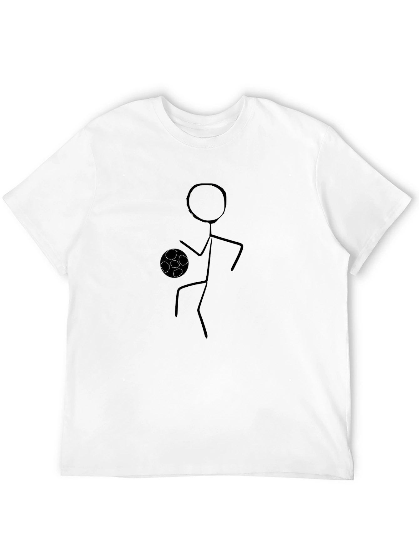 Stick Figure Soccer T-Shirt