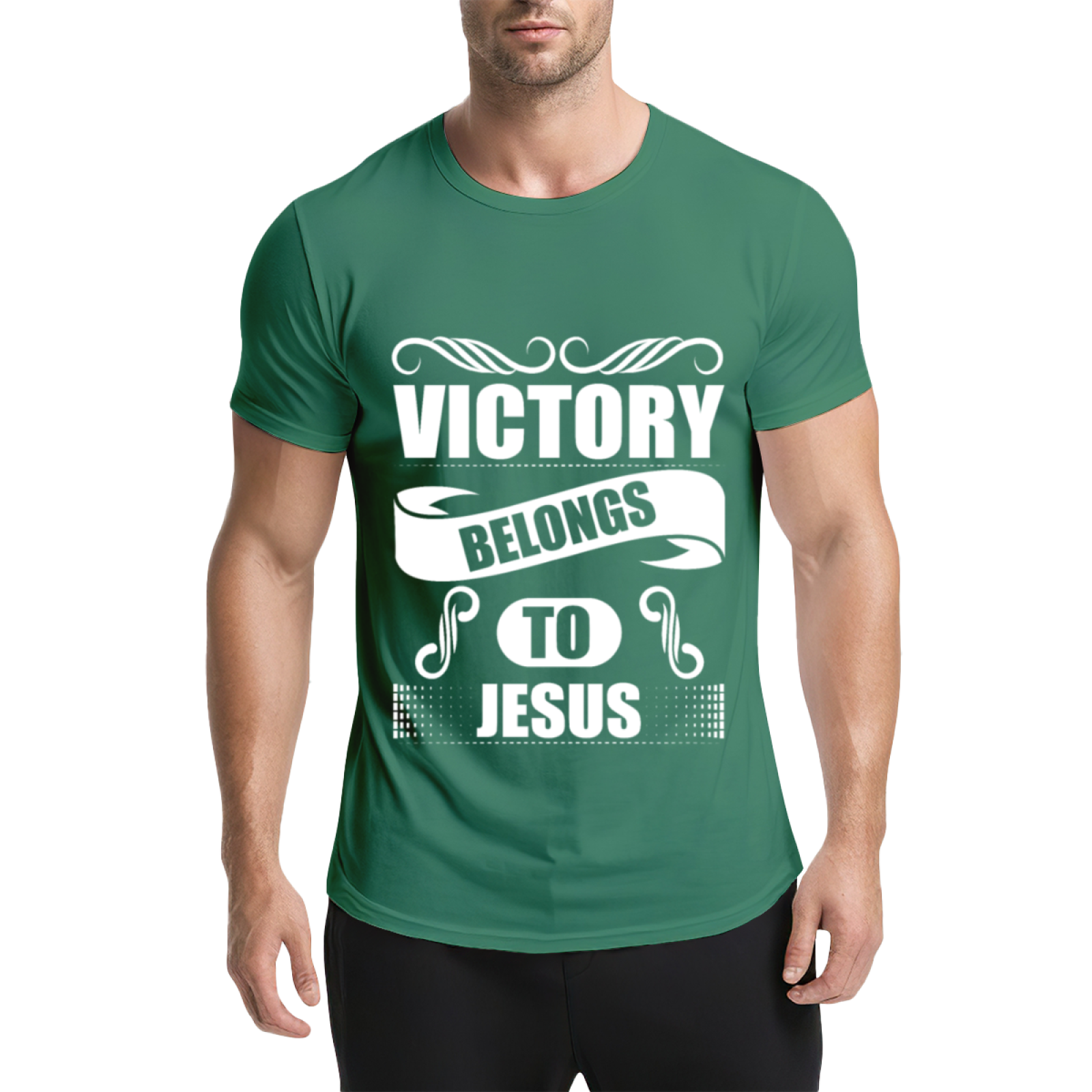Victory Belongs To Jesus Christian Faith T-Shirt