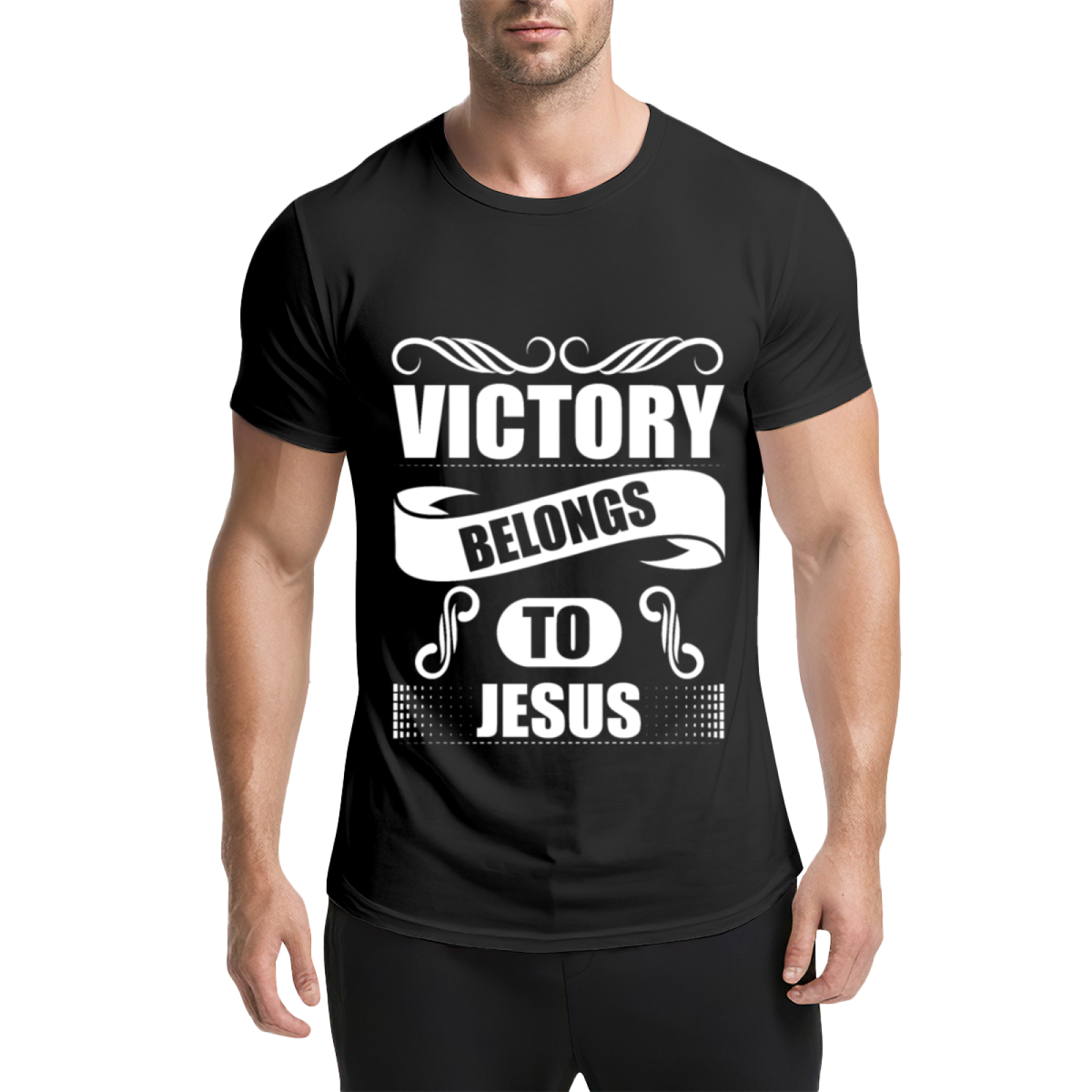 Victory Belongs To Jesus Christian Faith T-Shirt