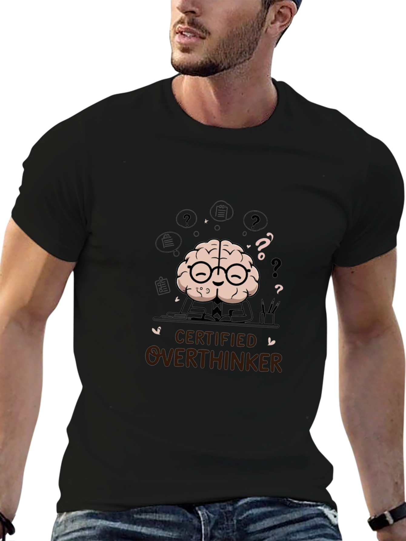 Certified Overthinker Graphic T-Shirt