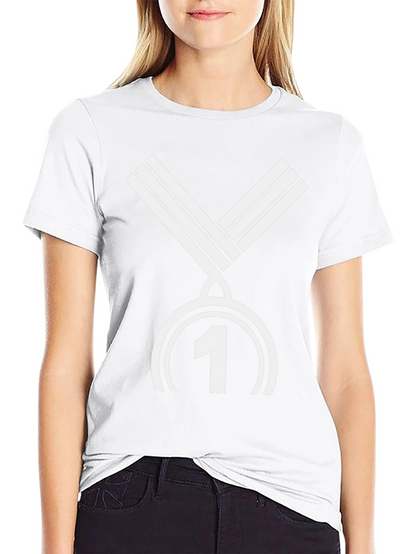 Winner Tee - Number One Medal Black T-Shirt