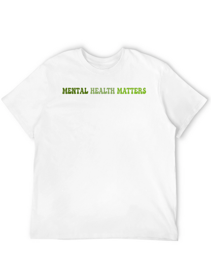 Mental Health Matters Black Graphic Tee