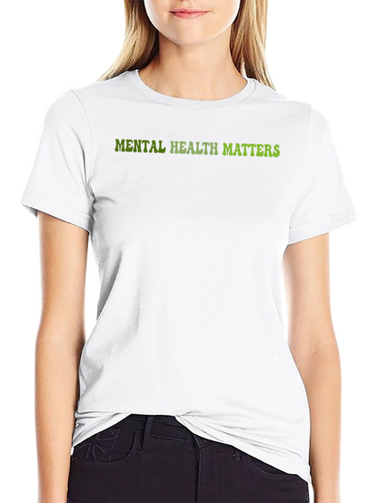 Mental Health Matters Black Graphic Tee
