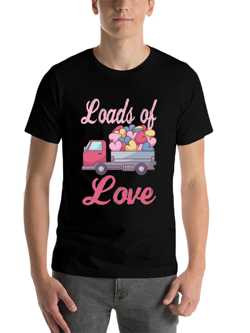 Loads of Love Valentines Truck T-Shirt