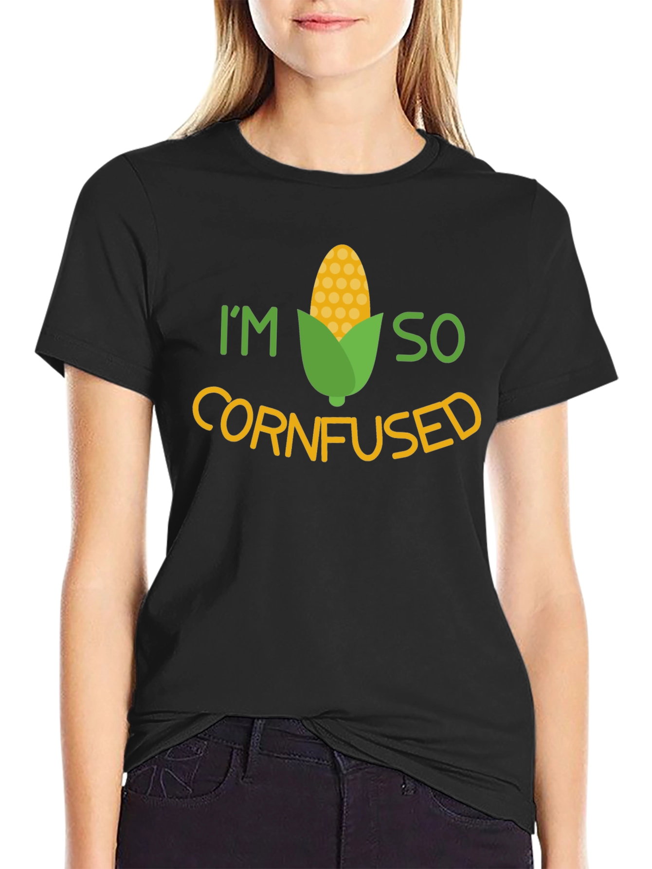 Im So Cornfused T-Shirt - Funny Graphic Tee