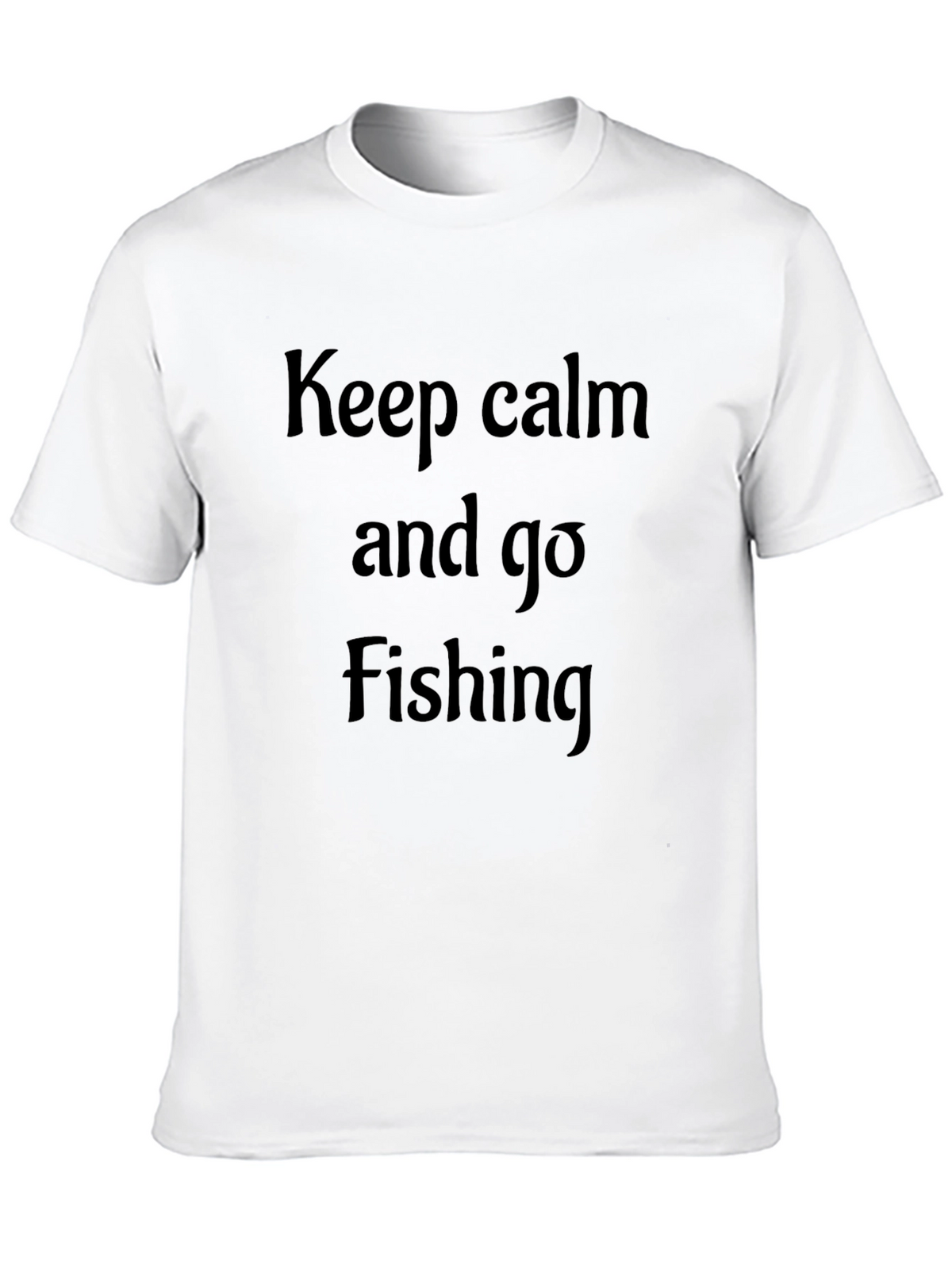Keep Calm and Go Fishing Graphic Tee