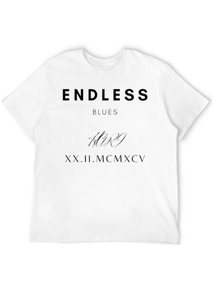 Endless Blues Graphic Print T-Shirt