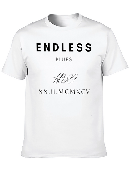 Endless Blues Graphic Print T-Shirt