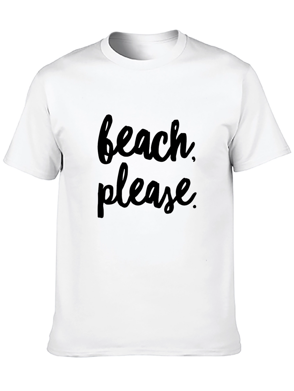 Beach Please Graphic Tee - Soft Cotton T-Shirt