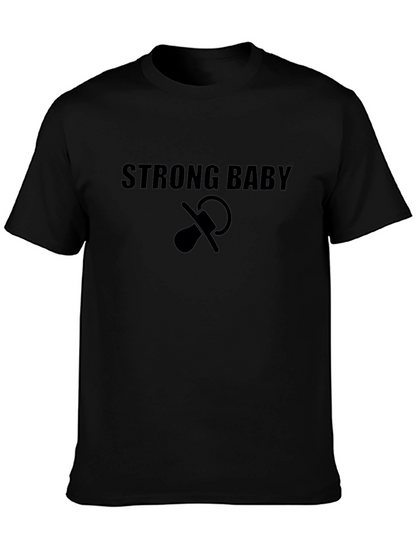 Strong Baby Graphic Tee - Unisex Cotton T-Shirt