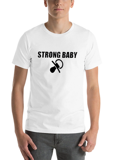 Strong Baby Graphic Tee - Unisex Cotton T-Shirt