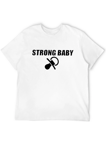 Strong Baby Graphic Tee - Unisex Cotton T-Shirt