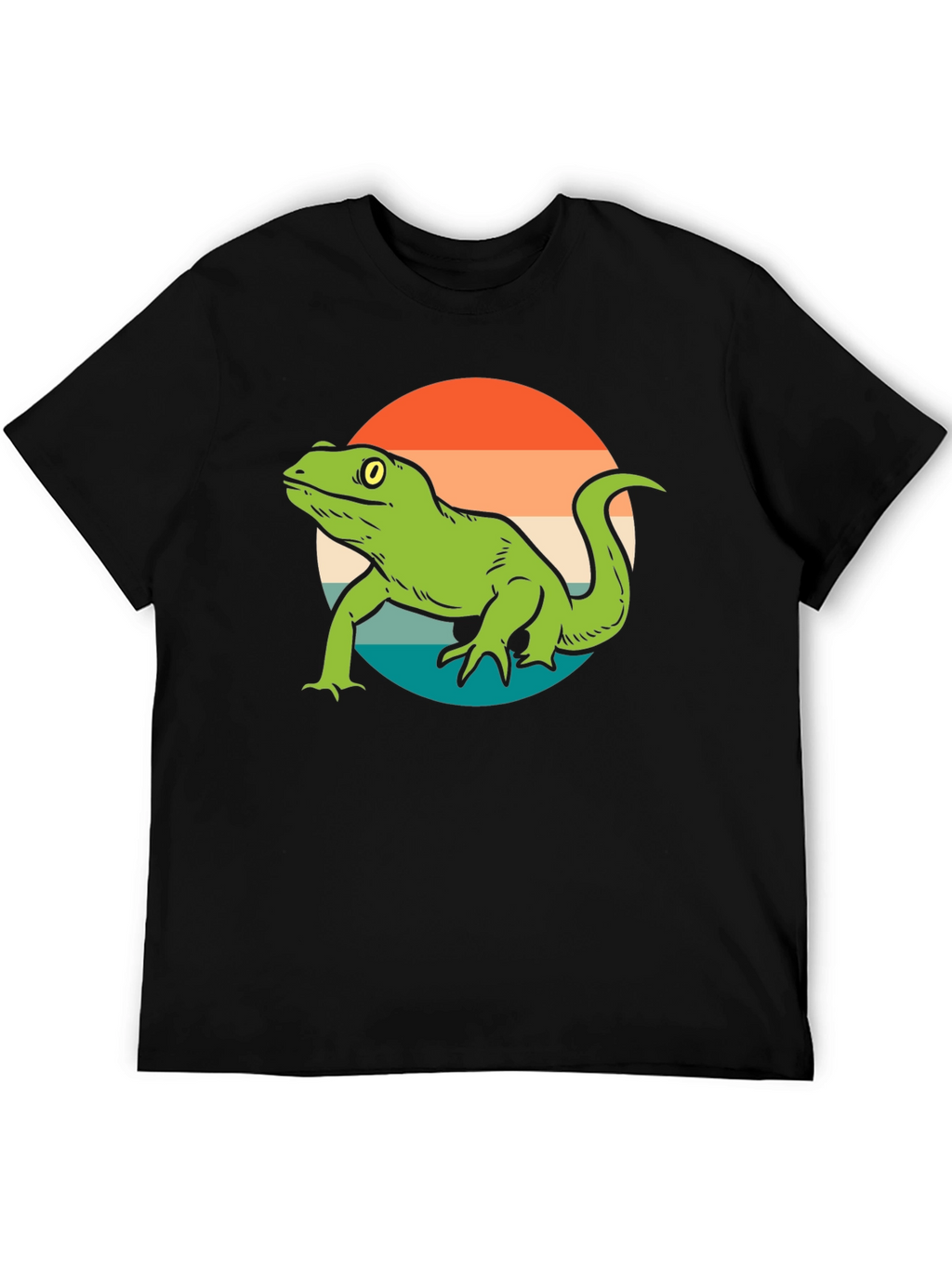 Retro Lizard Graphic T-Shirt