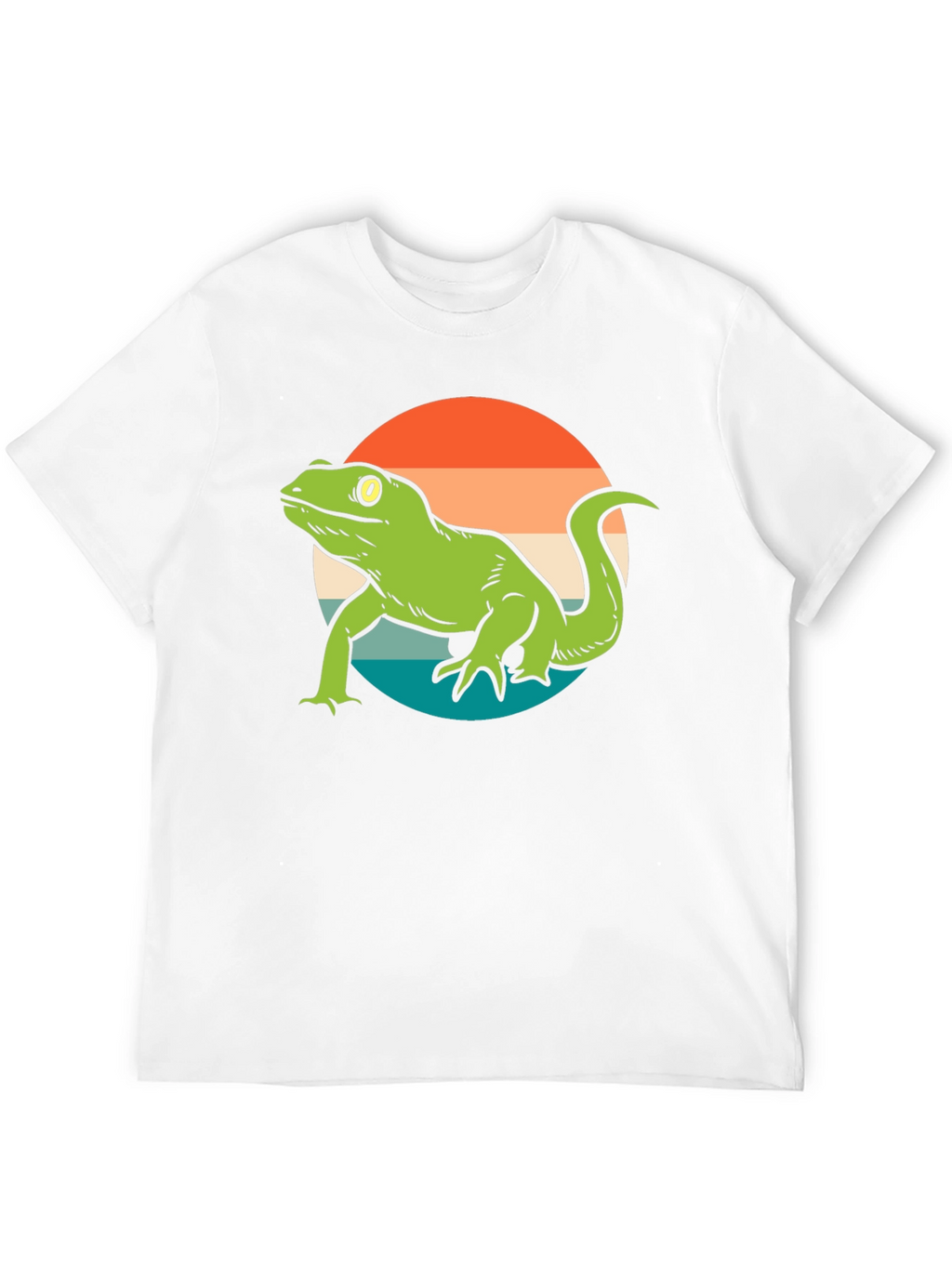 Retro Lizard Graphic T-Shirt