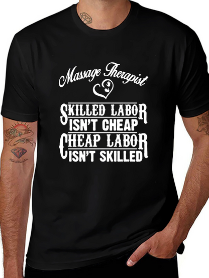 Massage Therapist Skilled Labor T-Shirt