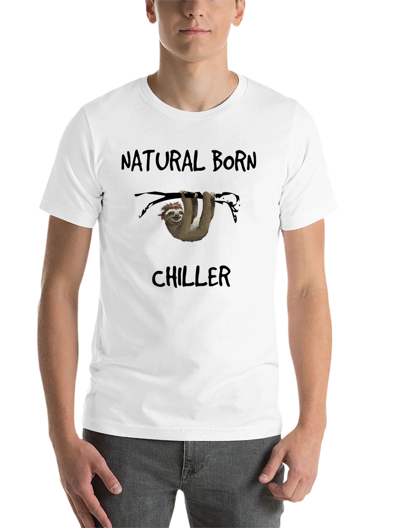 Natural Born Chiller Sloth T-Shirt