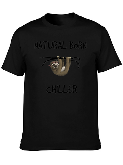 Natural Born Chiller Sloth T-Shirt