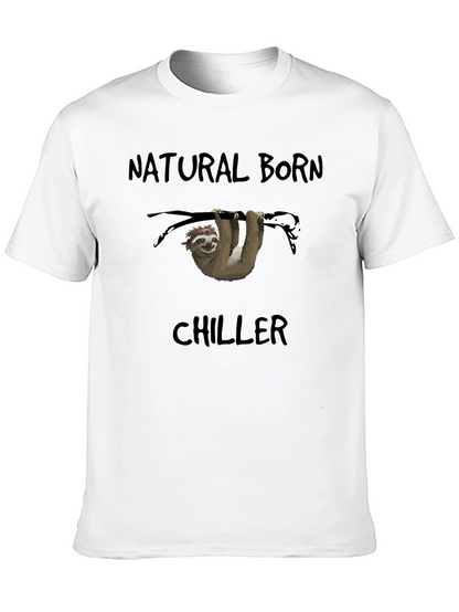 Natural Born Chiller Sloth T-Shirt