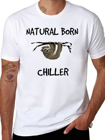Natural Born Chiller Sloth T-Shirt