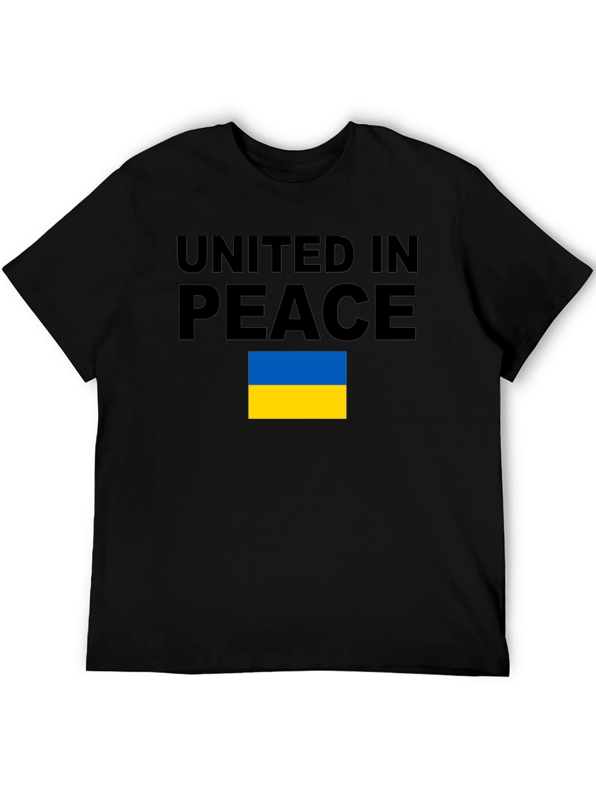 United in Peace Ukraine Flag T-Shirt