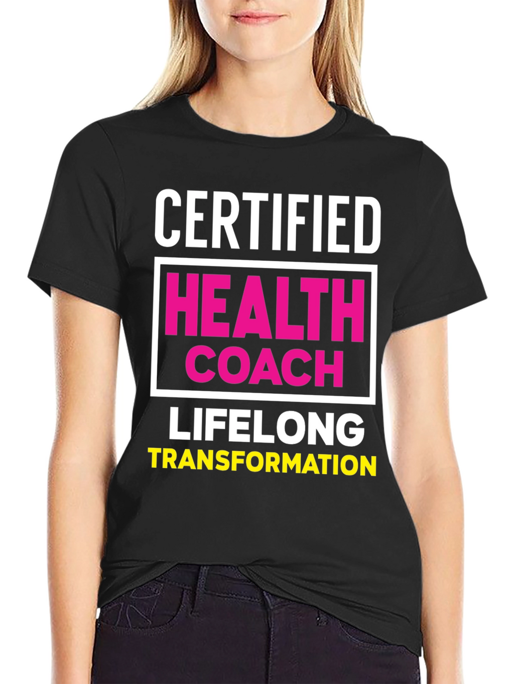 Certified Health Coach T-Shirt - Lifelong Transformation