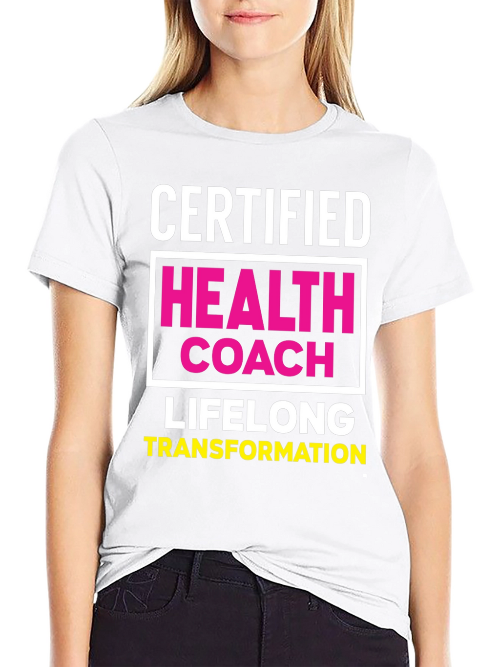 Certified Health Coach T-Shirt - Lifelong Transformation