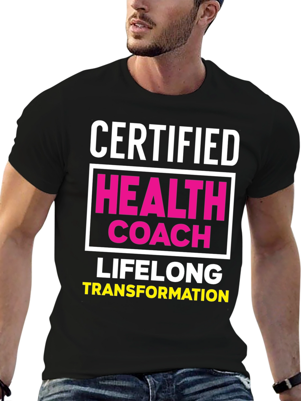 Certified Health Coach T-Shirt - Lifelong Transformation